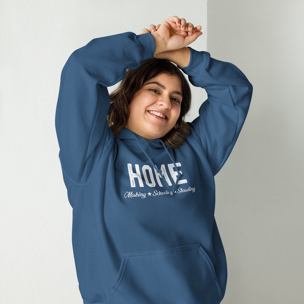 Home Making Schooling Steading Hoodie product image 3
