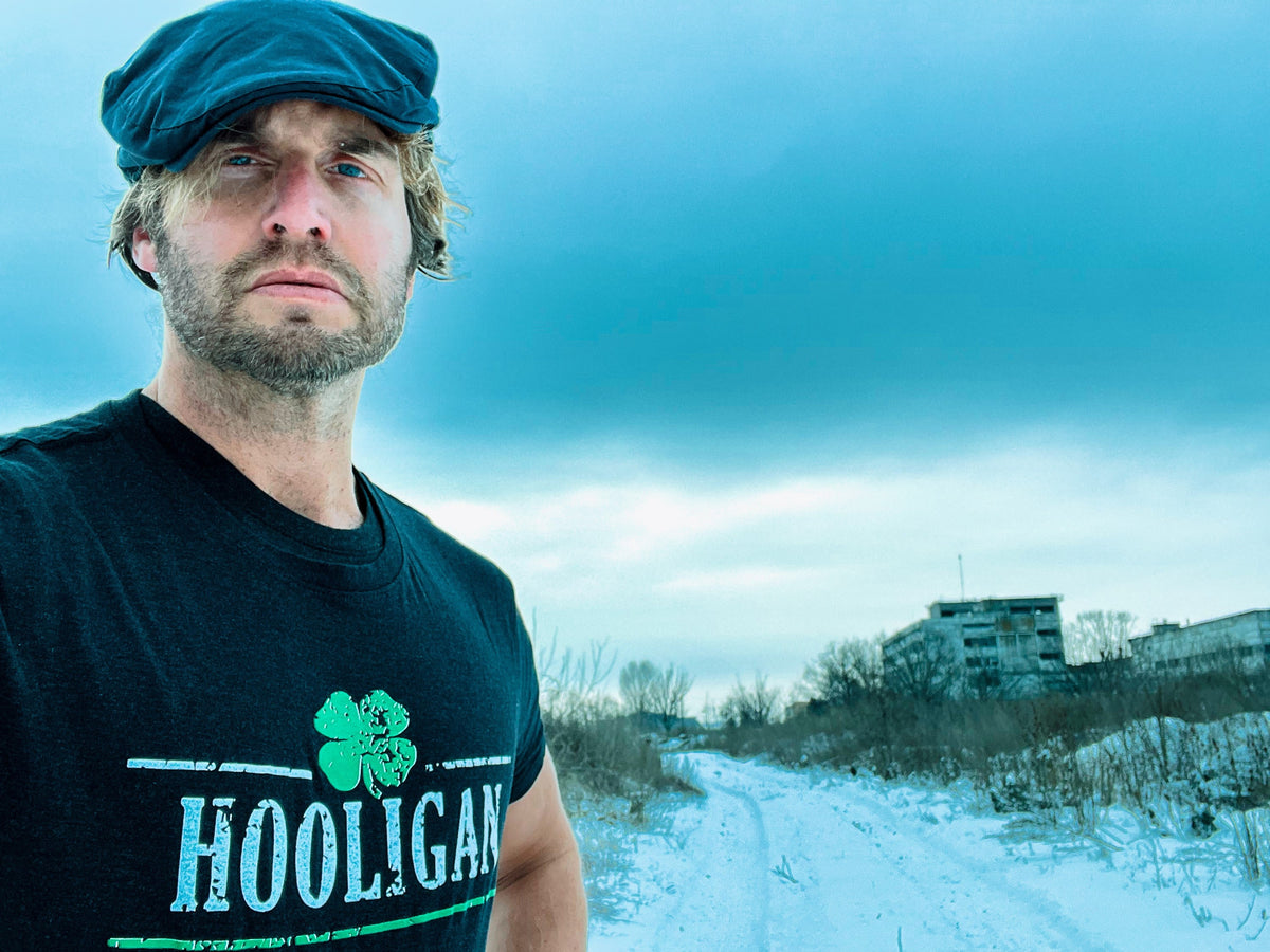 Hooligan Shamrock Men's T Shirt product image 2