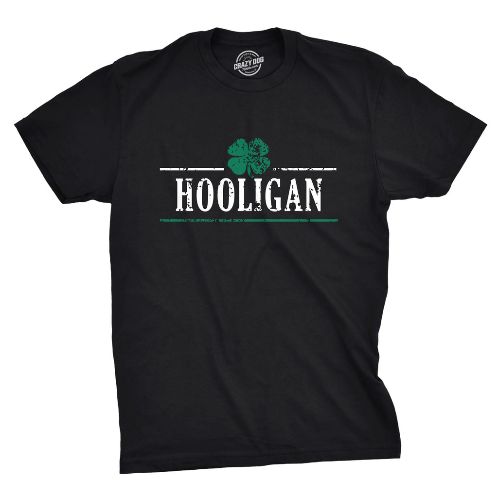 Hooligan Shamrock Men's T Shirt product image 1