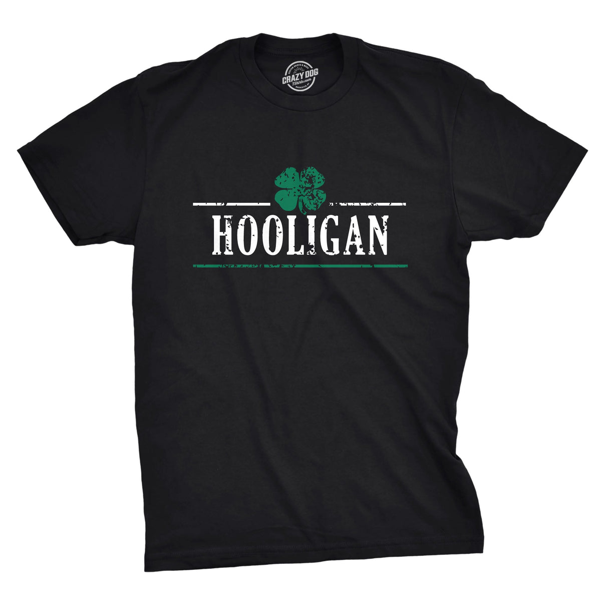 Hooligan Shamrock Men's T Shirt product image 1