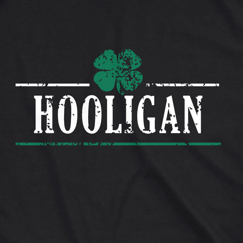 Hooligan Shamrock Men's T Shirt product image 3