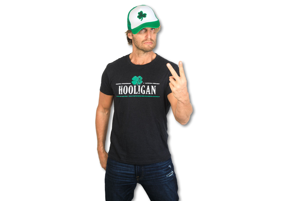 Hooligan Shamrock Men's T Shirt product image 5