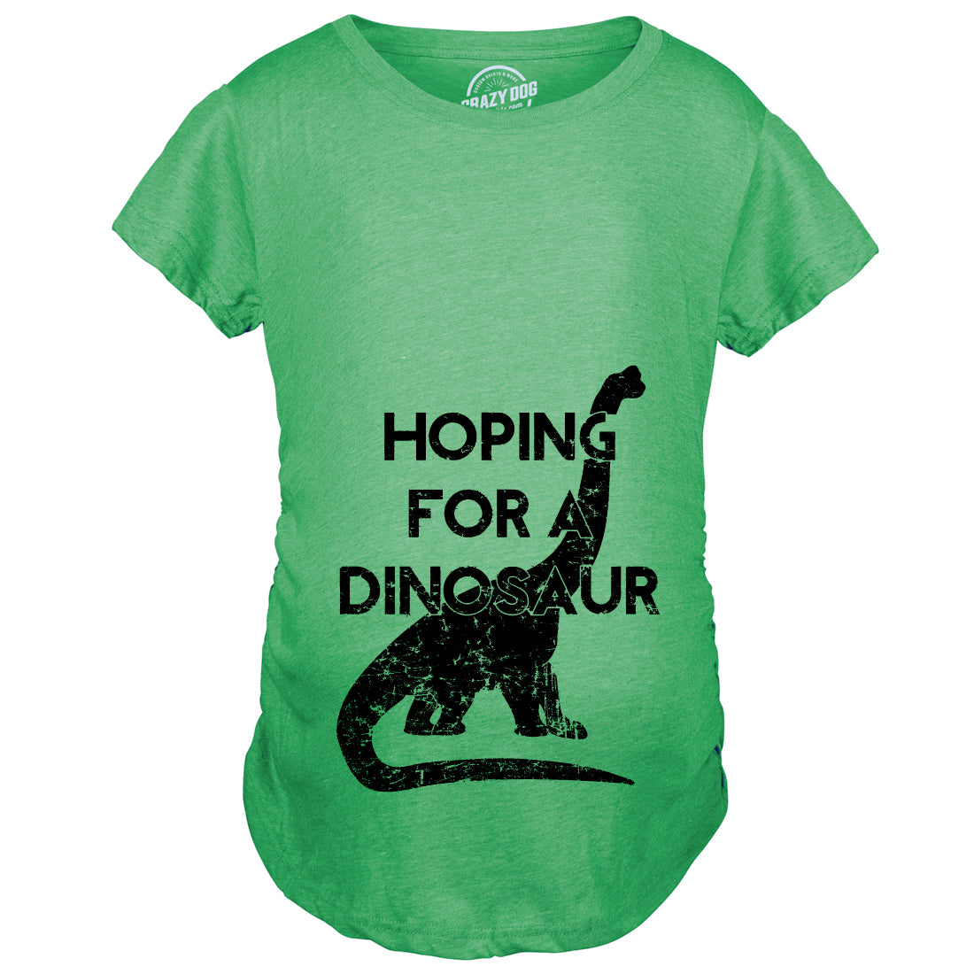 Hoping For A Dinosaur Maternity T Shirt product image 6