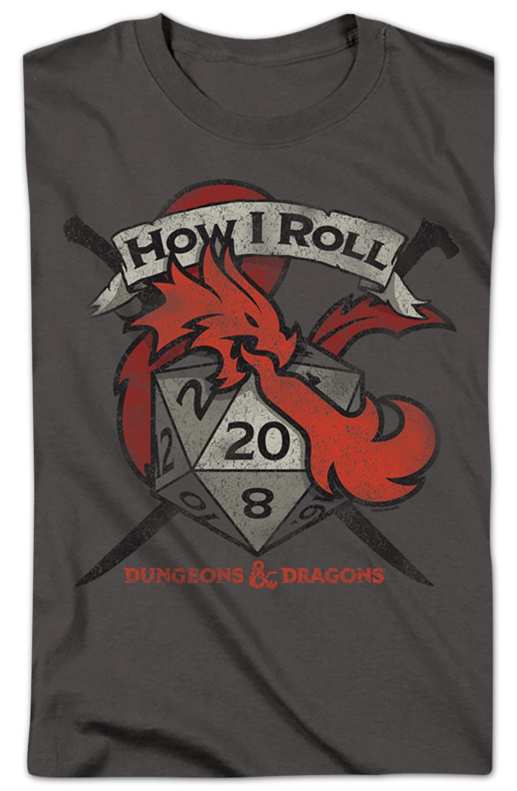 How I Roll Dungeons & Dragons T-Shirt product image 2