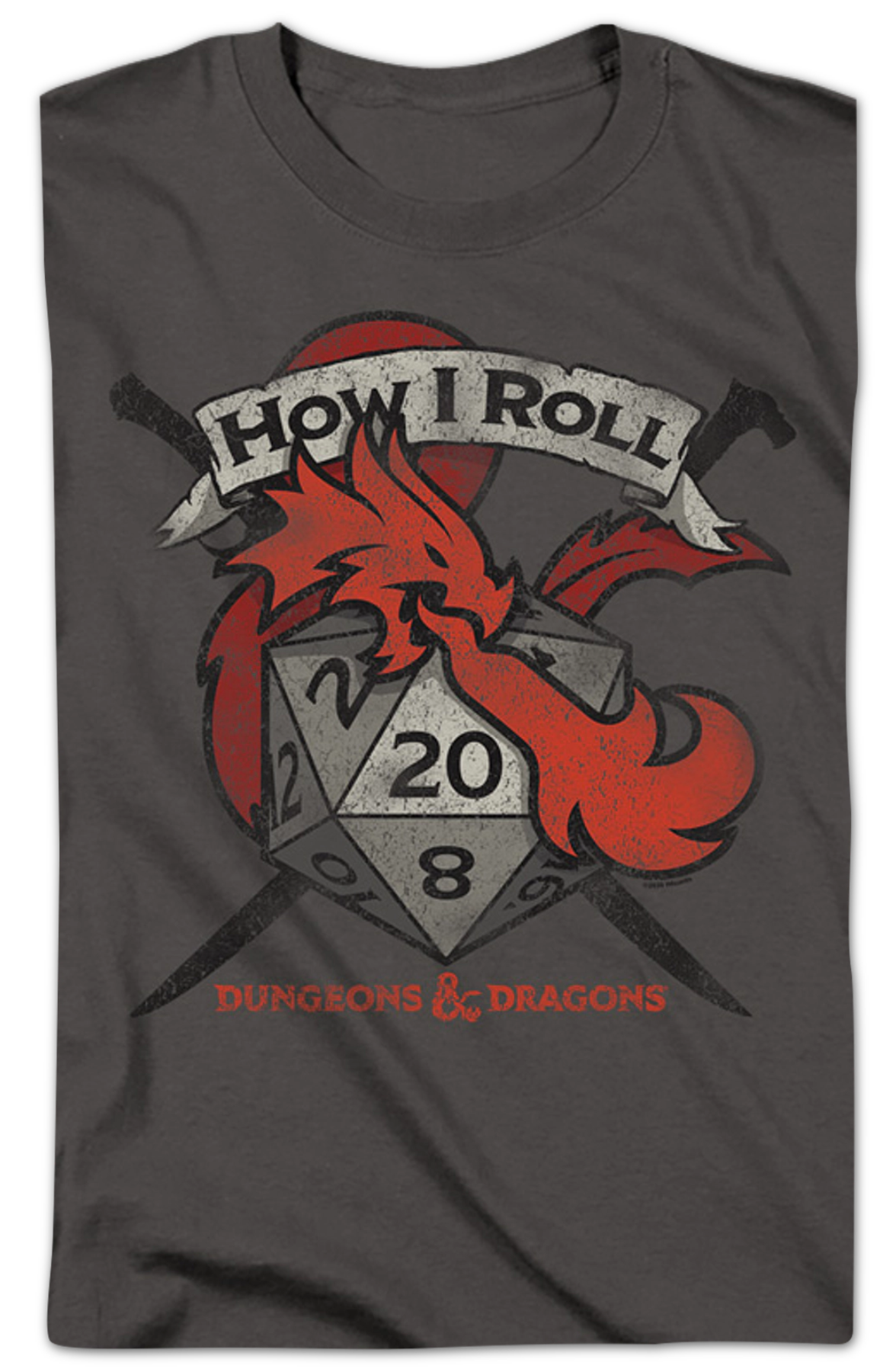 How I Roll Dungeons & Dragons T-Shirt product image 2