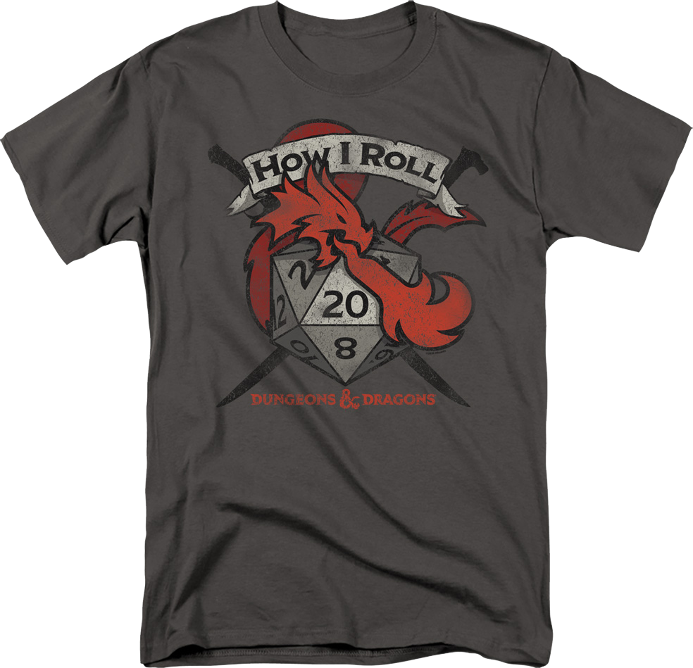 How I Roll Dungeons & Dragons T-Shirt product image 1