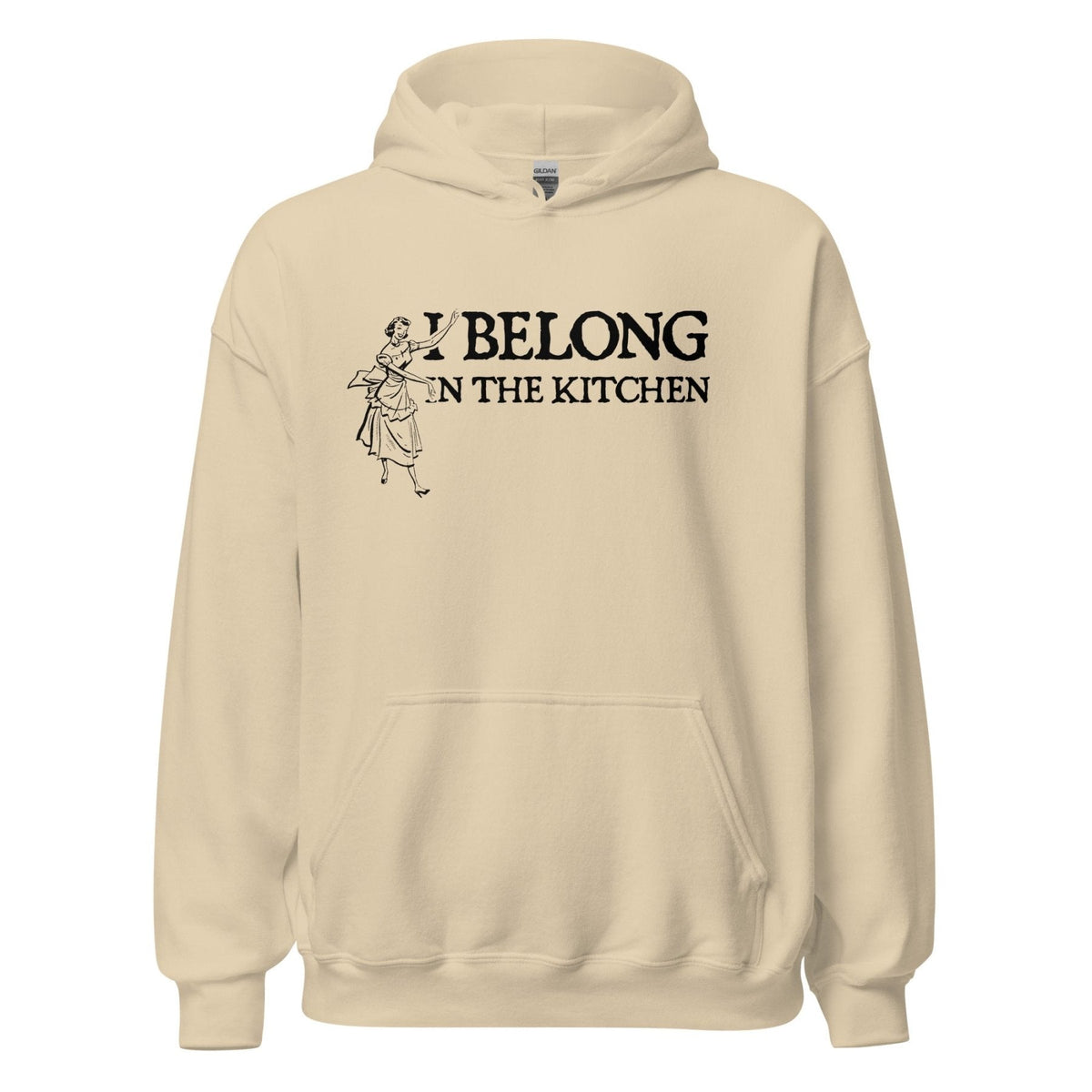 I Belong in The Kitchen Tradwife Hoodie product image 6