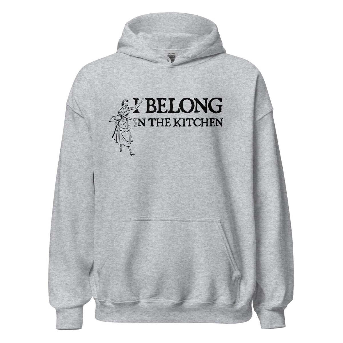 I Belong in The Kitchen Tradwife Hoodie product image 4