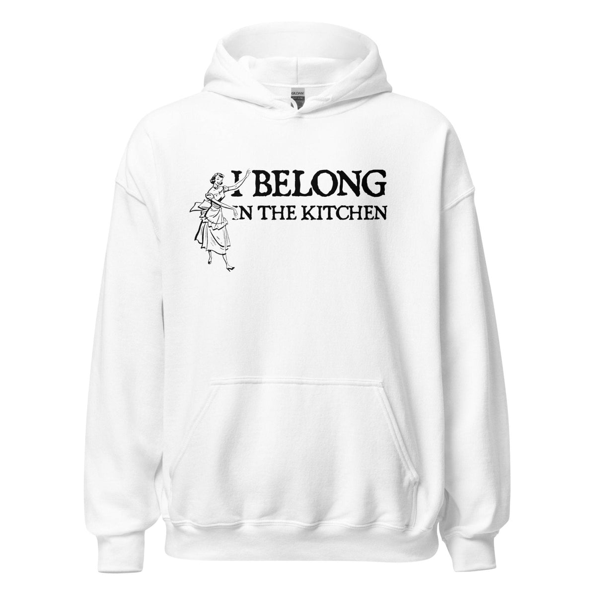 I Belong in The Kitchen Tradwife Hoodie product image 7