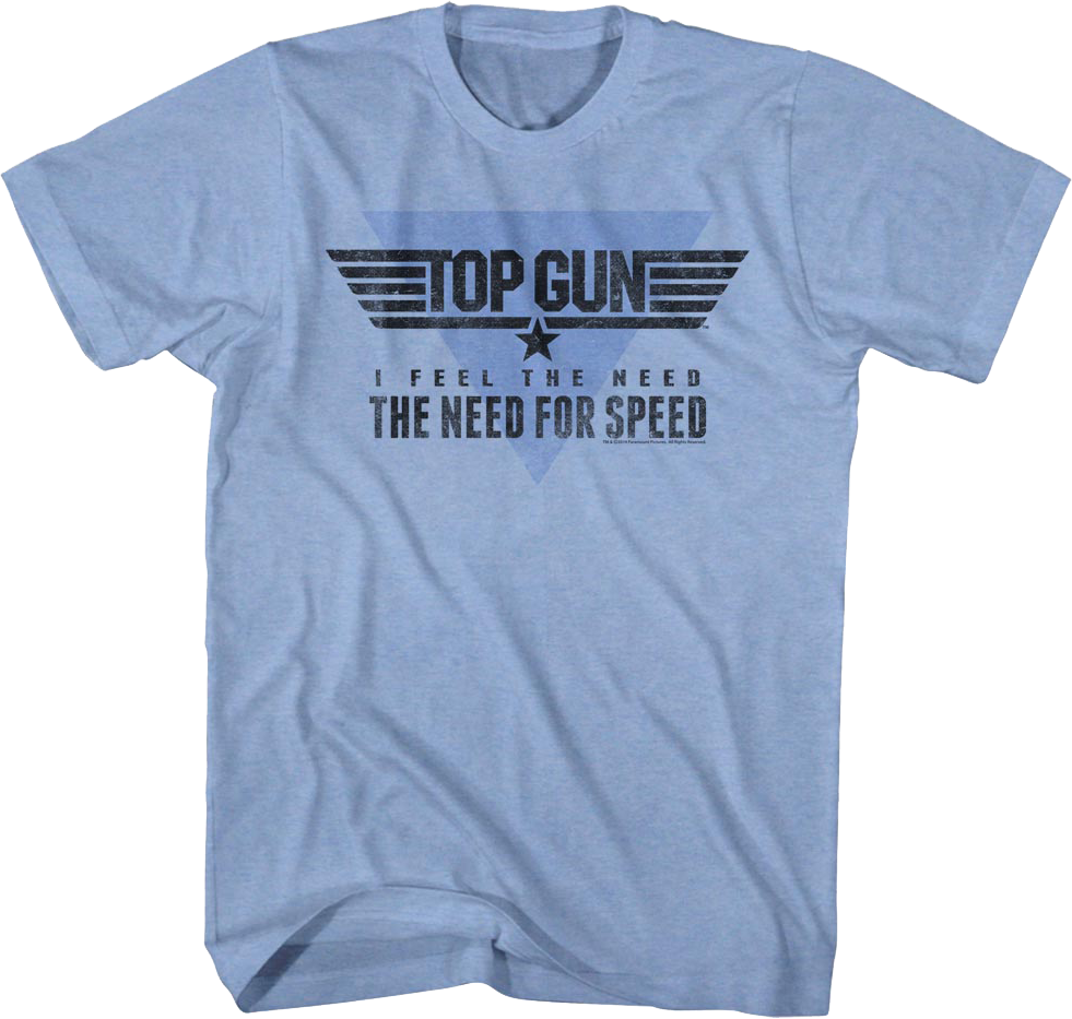 AC I Feel The Need For Speed Top Gun T-Shirt product image 1