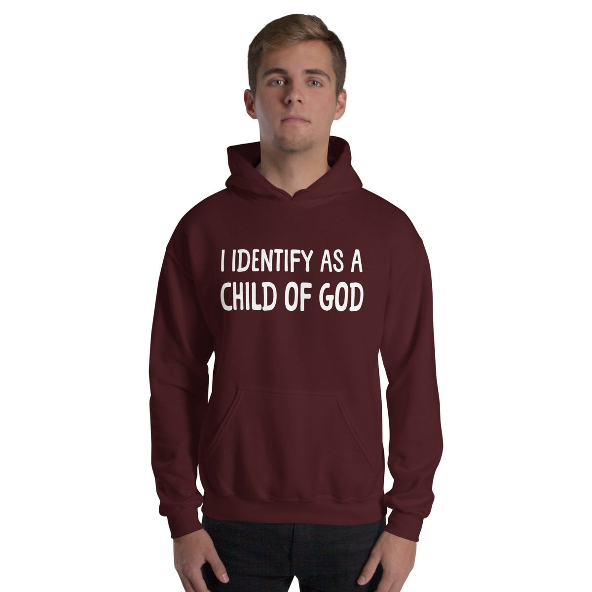 I Identify as a Child of God Hoodie product image 2