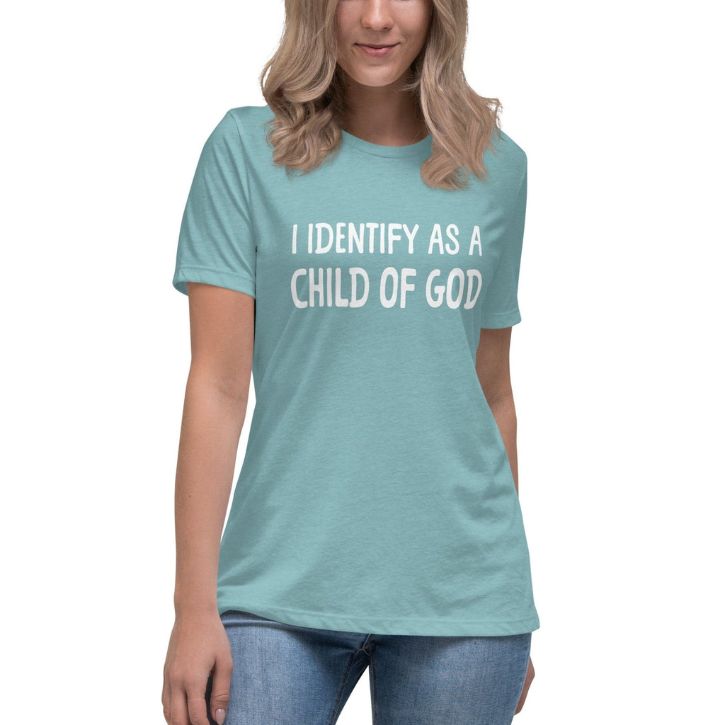 I Identify As A Child Of God Women's Shirt product image 1
