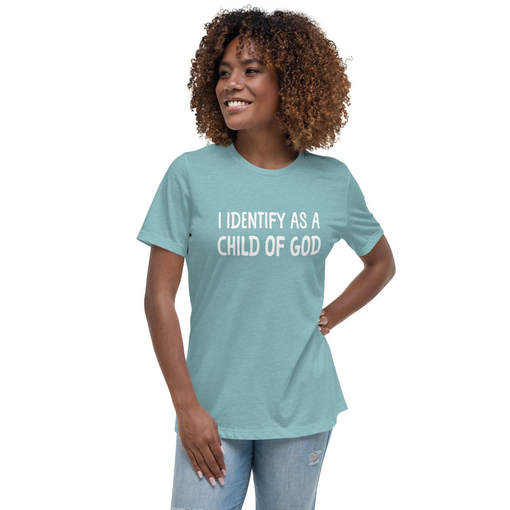 I Identify As A Child Of God Women's Shirt product image 2