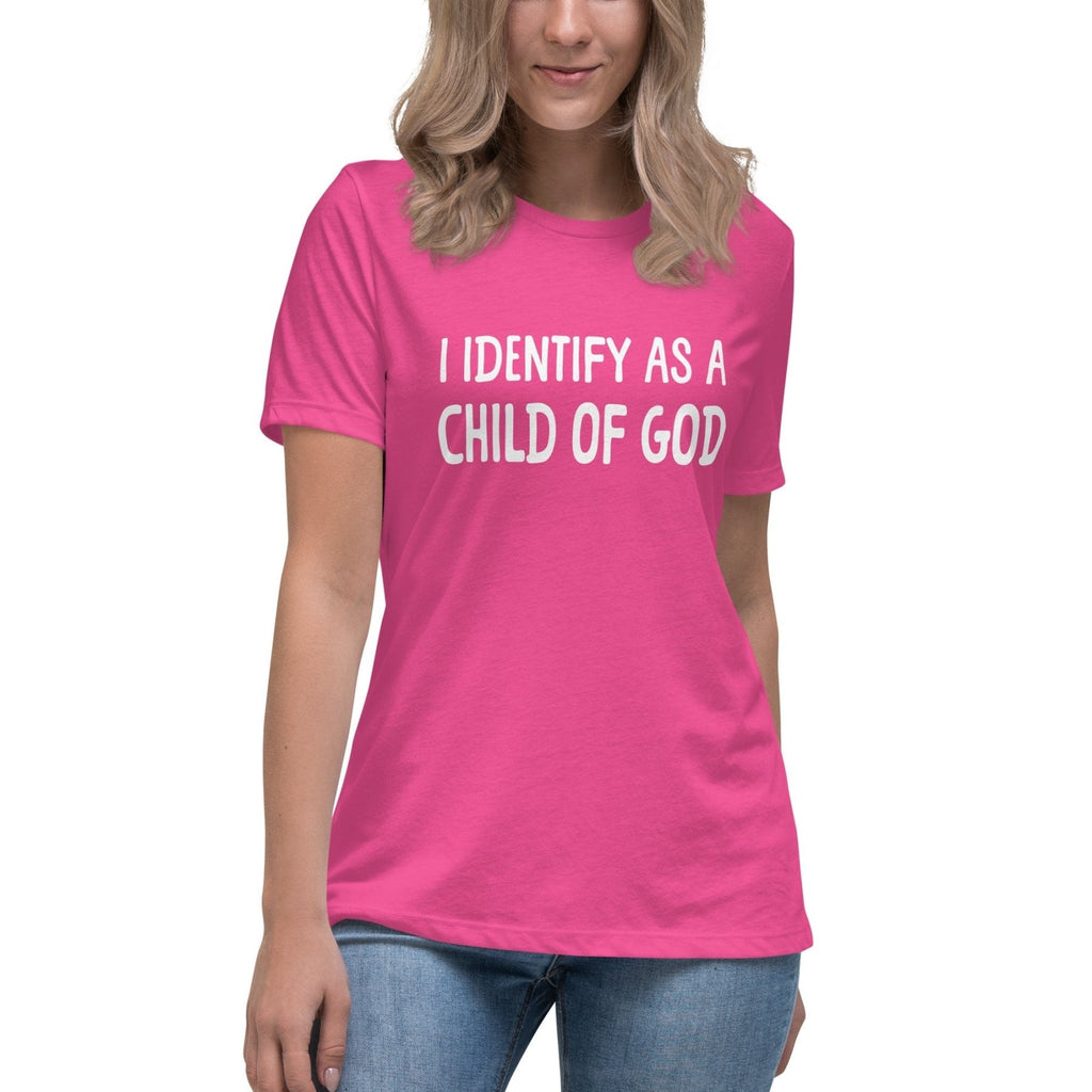 I Identify As A Child Of God Women's Shirt product image 6