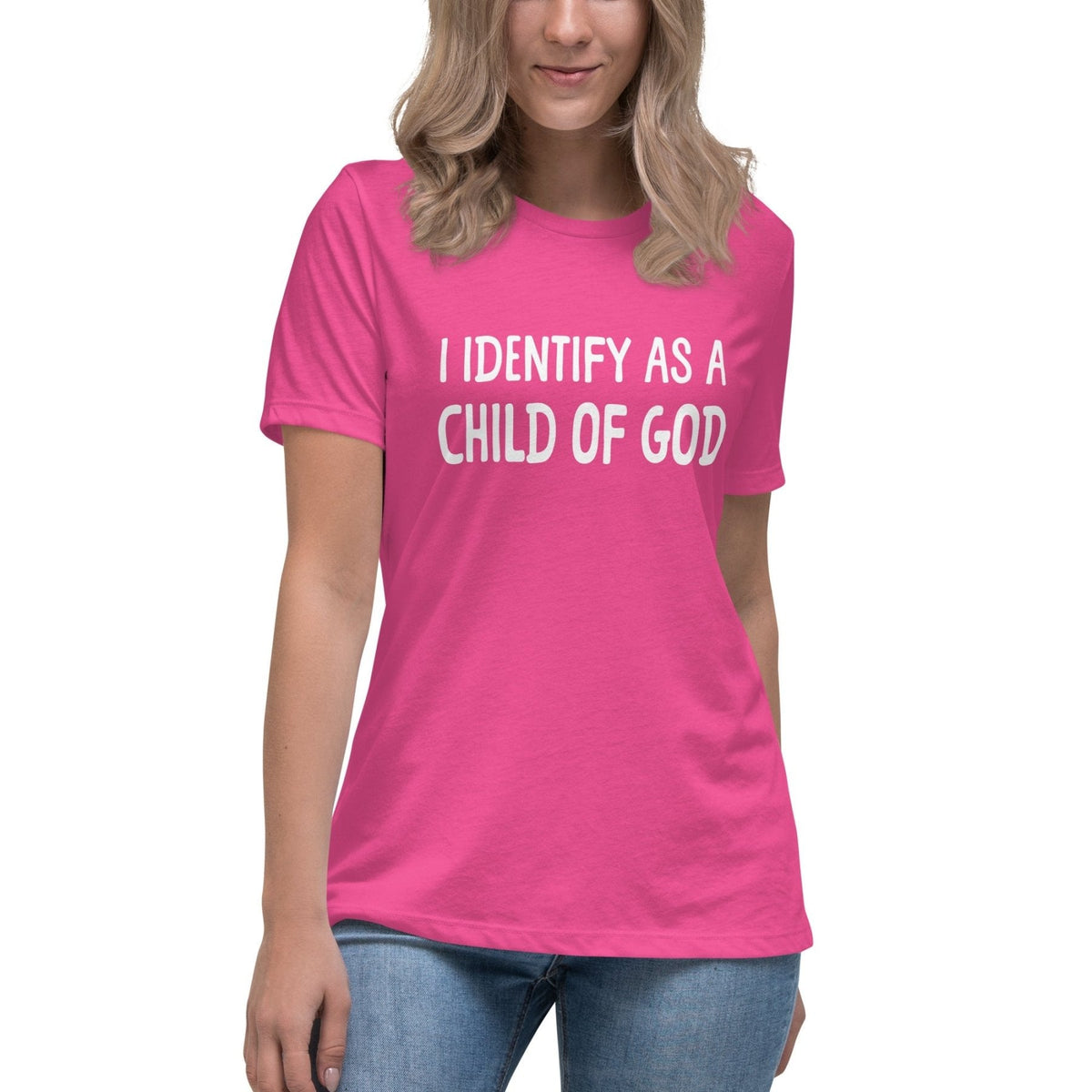 I Identify As A Child Of God Women's Shirt product image 6
