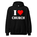 I Love Church Hoodie product image 1