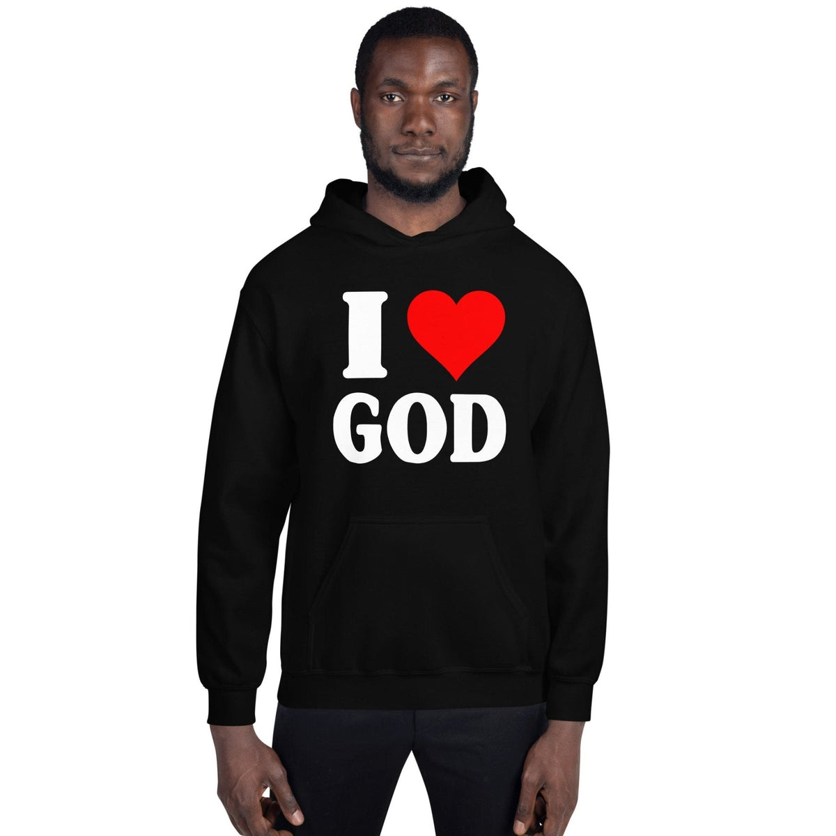 I Love God Hoodie product image 2