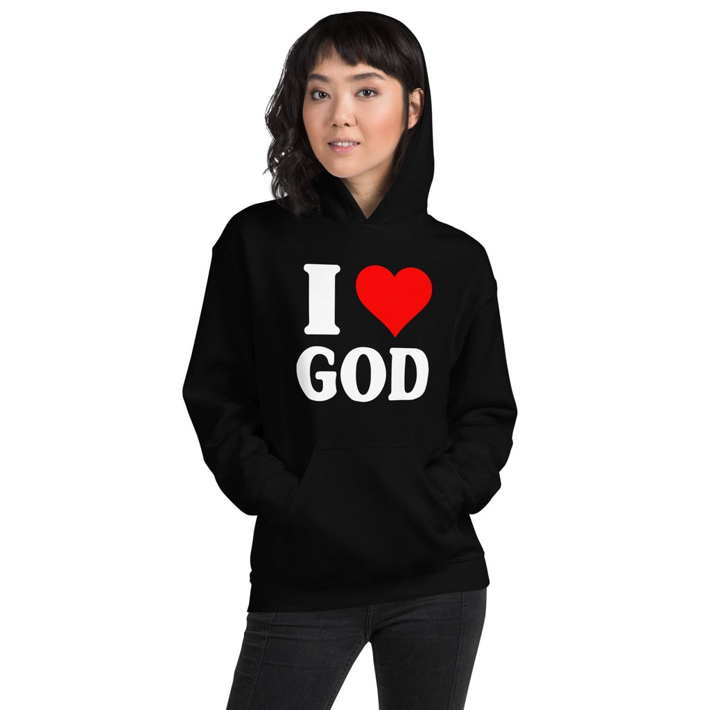 I Love God Hoodie product image 3