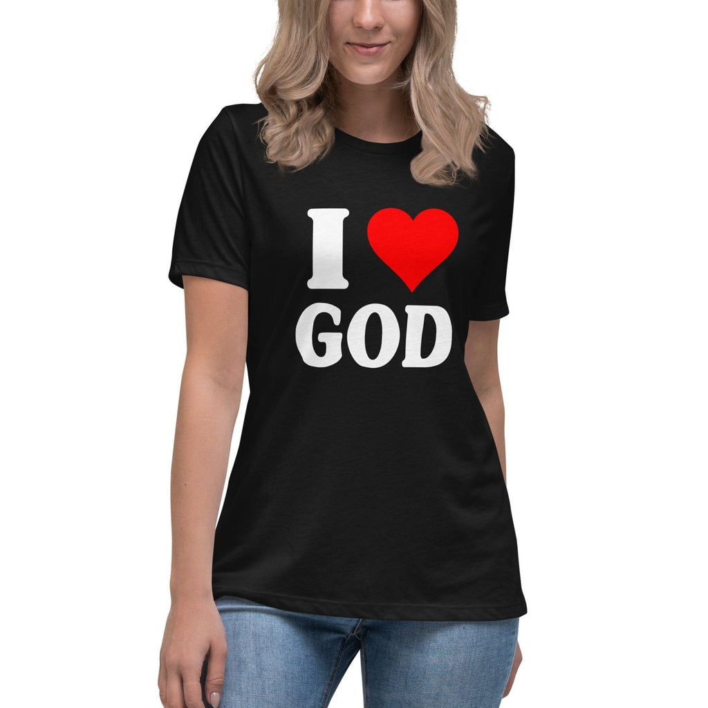 I Love God Women's Shirt product image 3