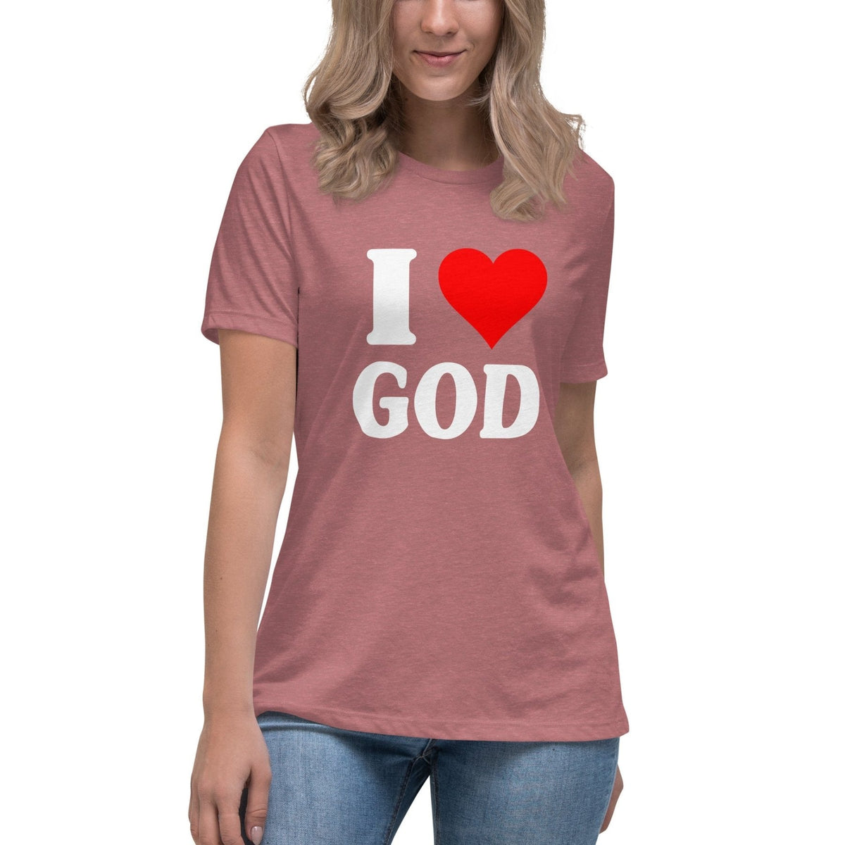 I Love God Women's Shirt product image 5