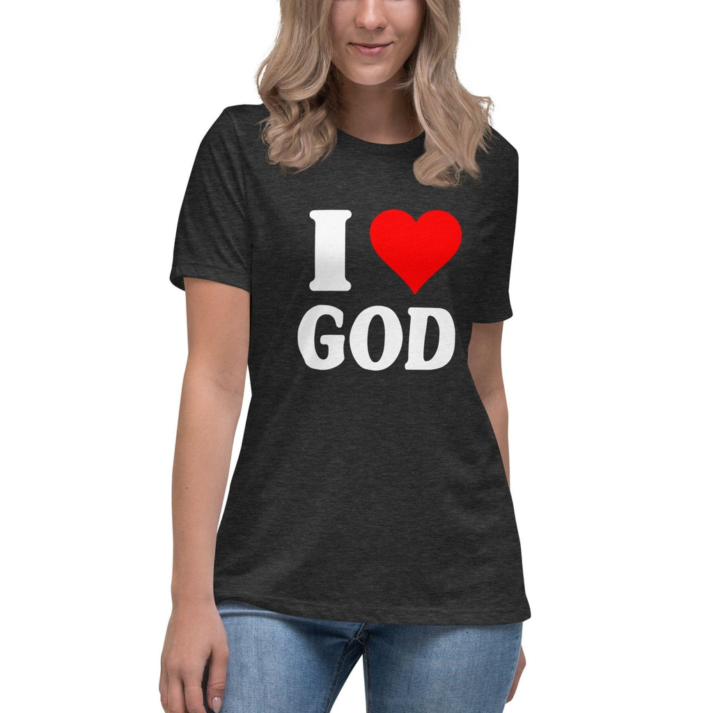 I Love God Women's Shirt product image 4