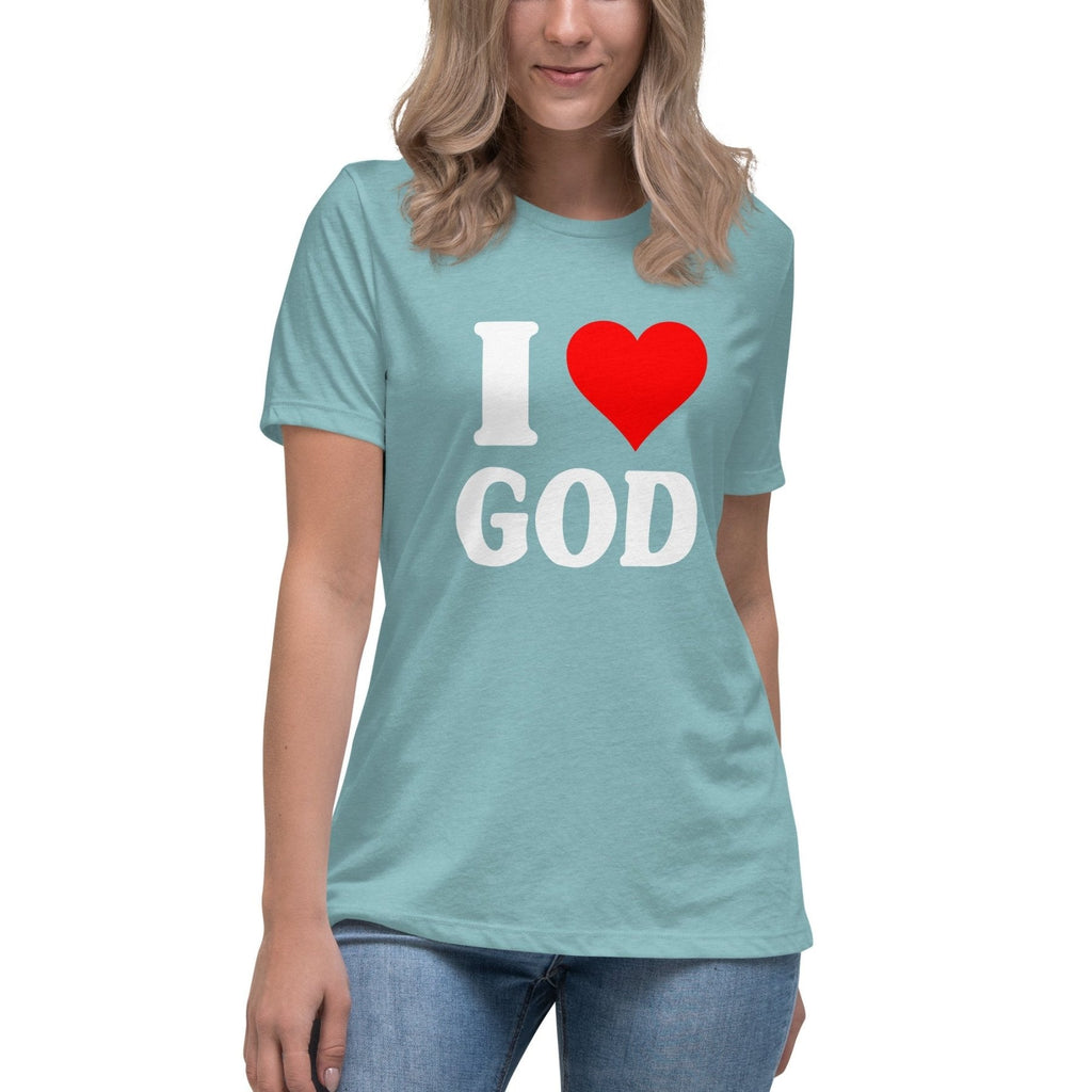I Love God Women's Shirt product image 6