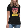 I Love Jesus And Tacos Women's Shirt product image 1