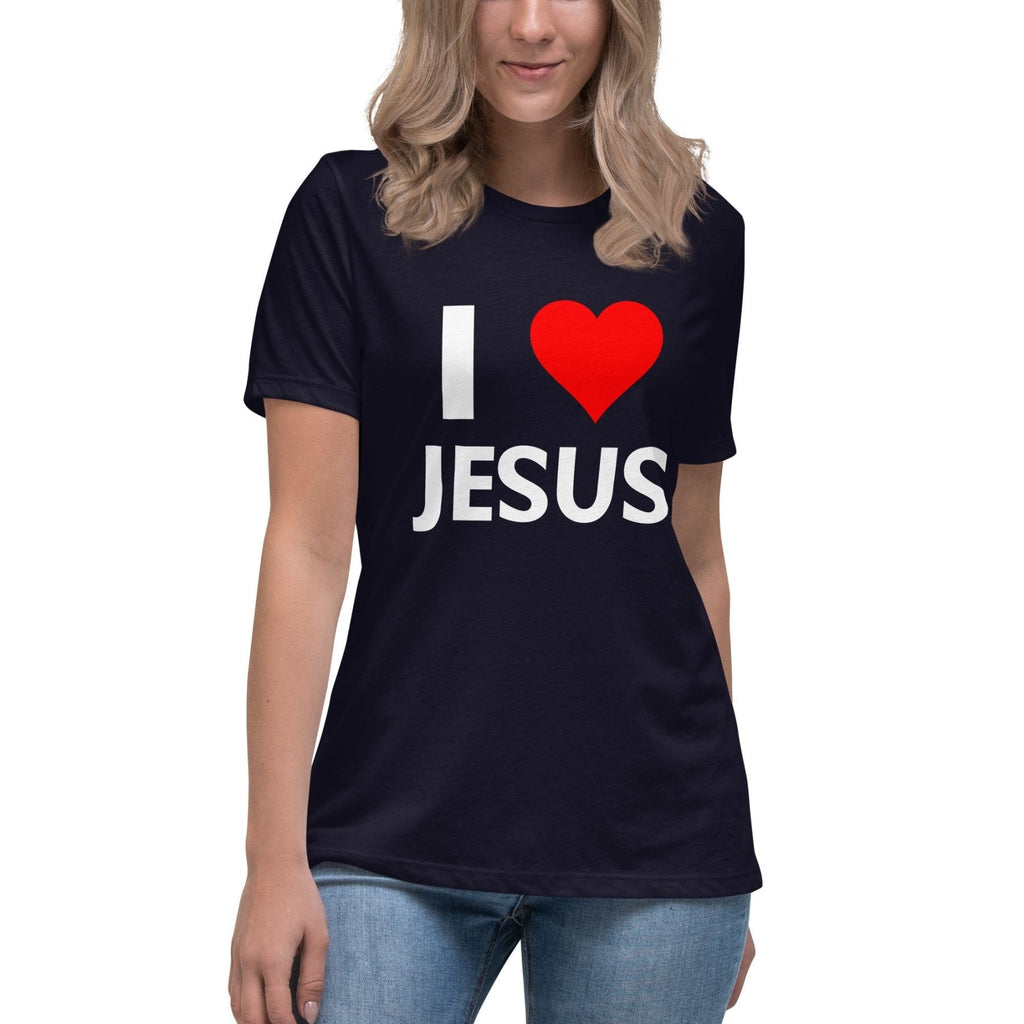 I Love Jesus Women's Shirt product image 3