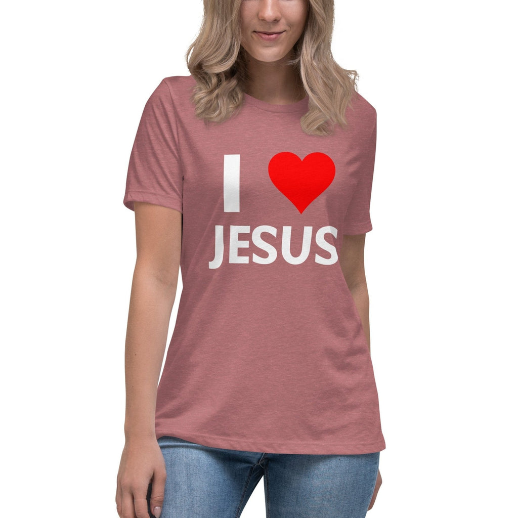 I Love Jesus Women's Shirt product image 5