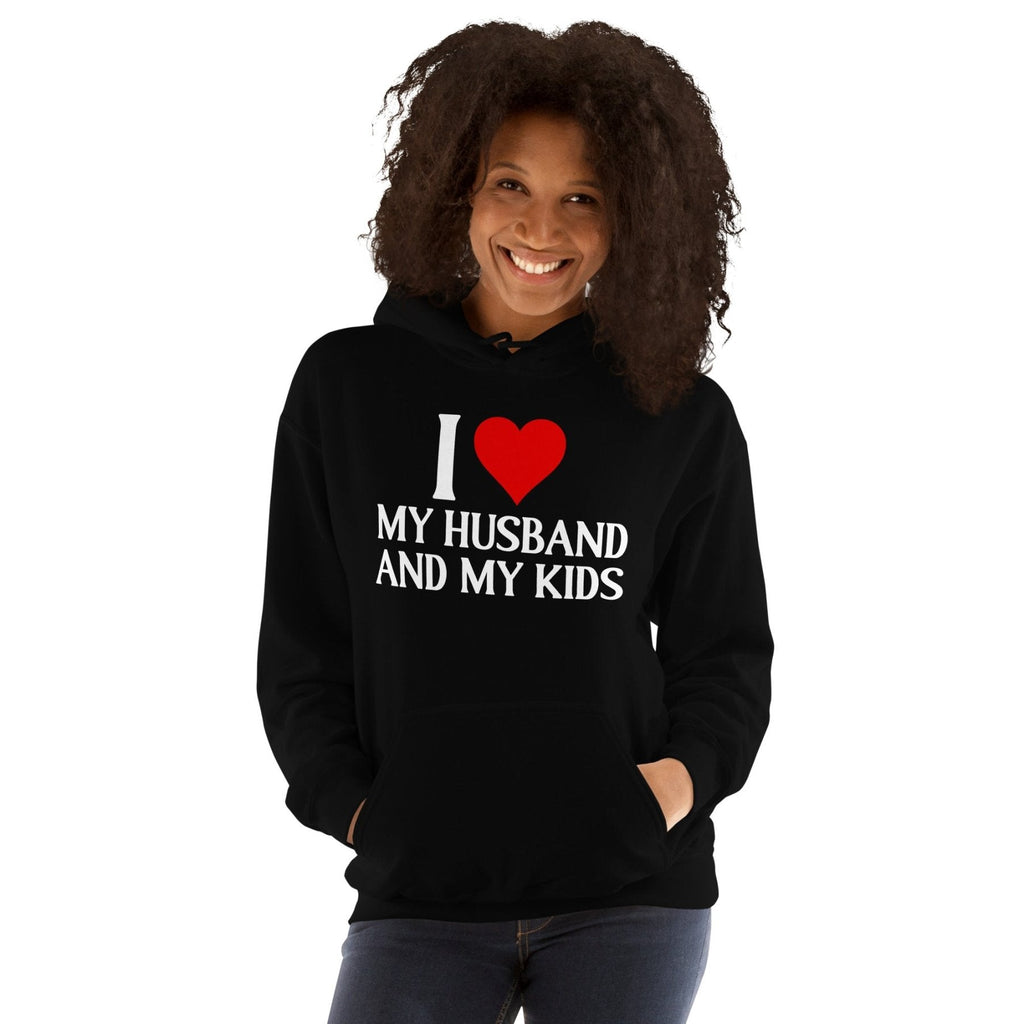 I Love My Husband and My Kids Hoodie product image 2