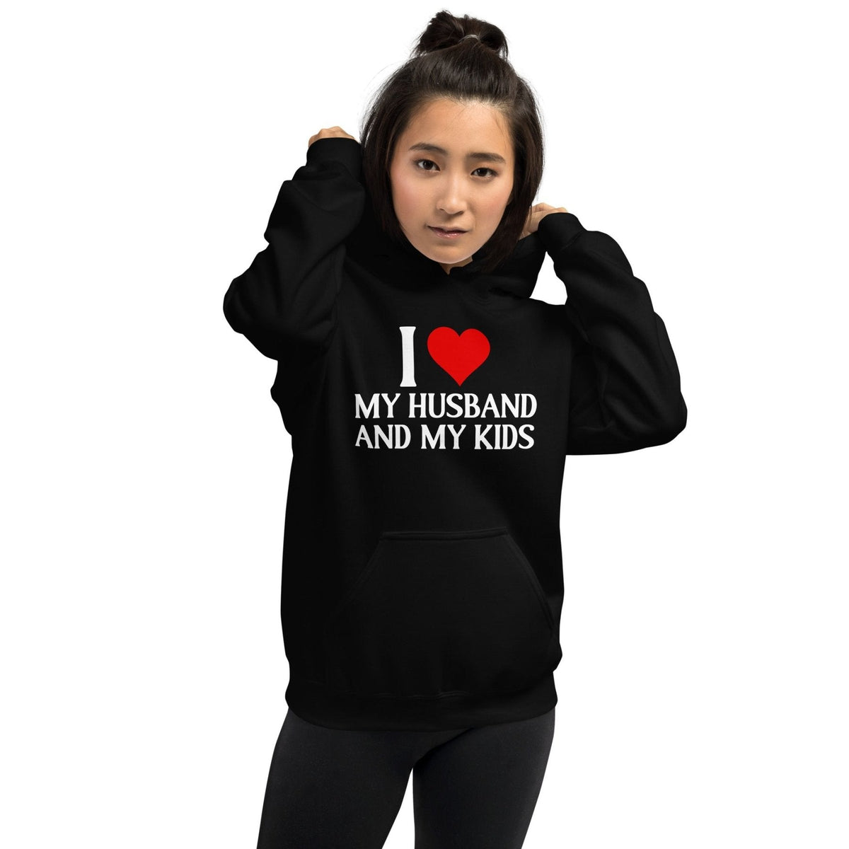 I Love My Husband and My Kids Hoodie product image 3