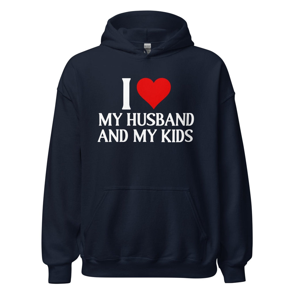 I Love My Husband and My Kids Hoodie product image 4