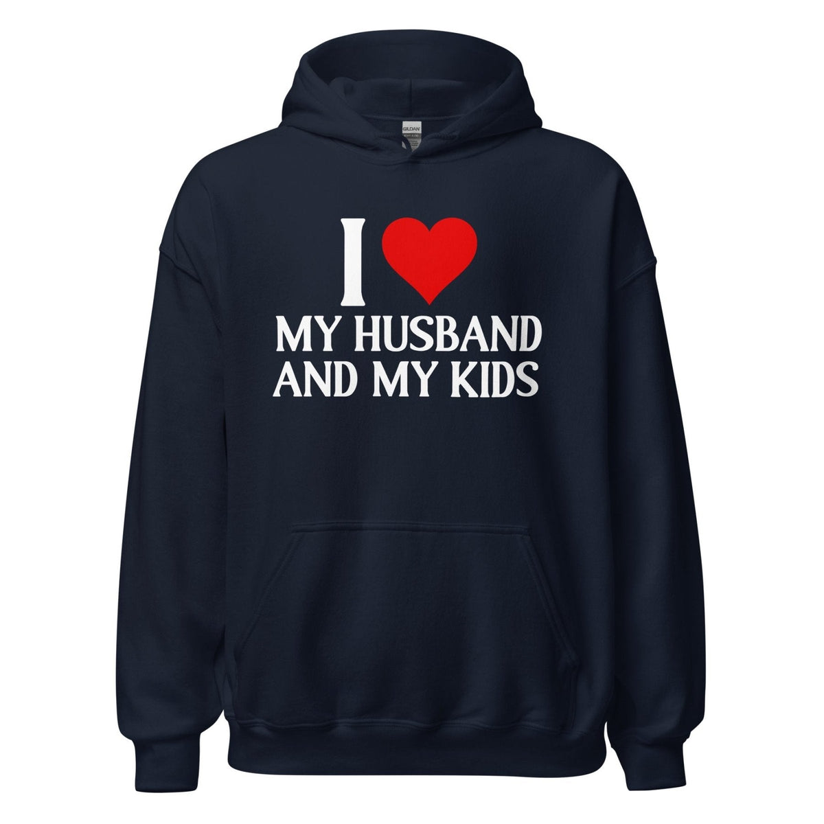 I Love My Husband and My Kids Hoodie product image 4
