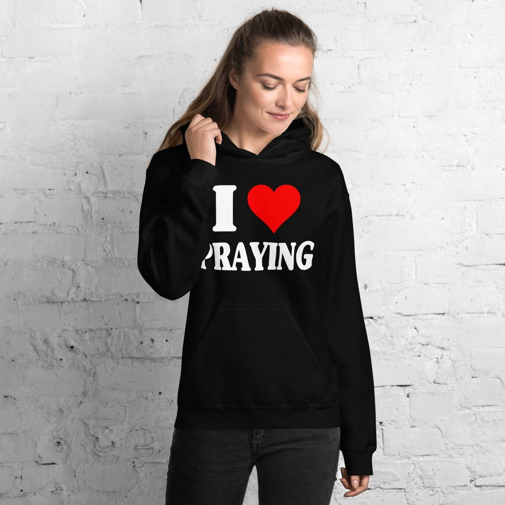 I Love Praying Hoodie product image 3