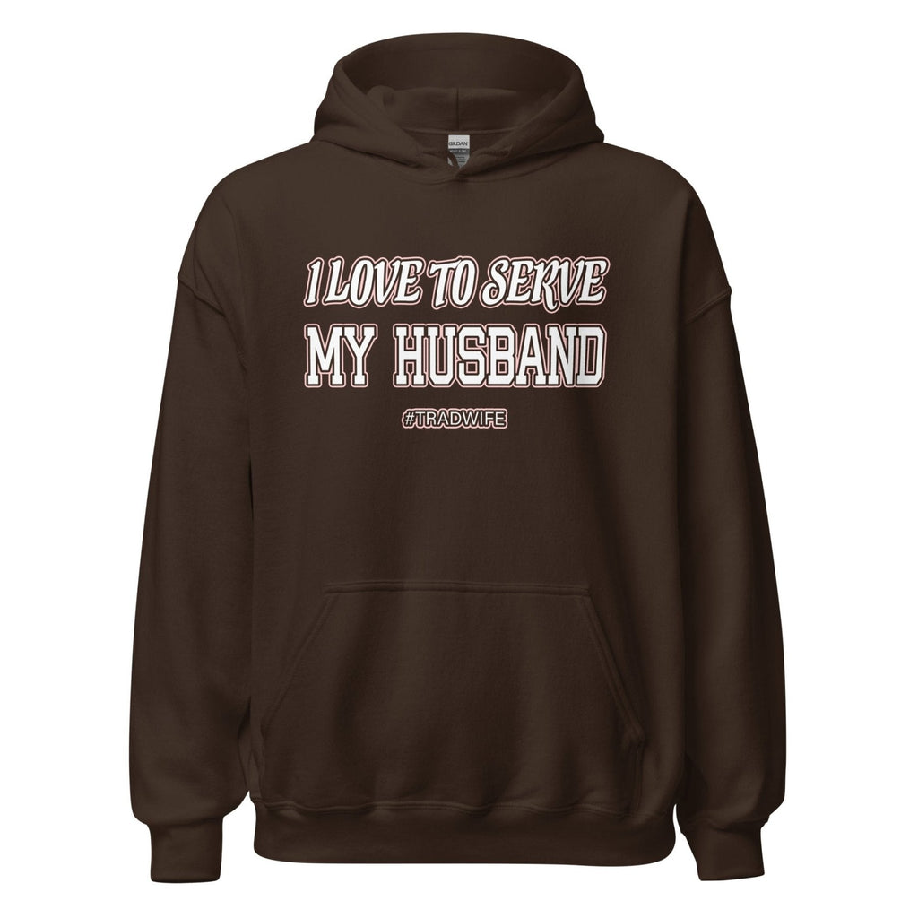 I Love To Serve My Husband Tradwife Hoodie product image 7