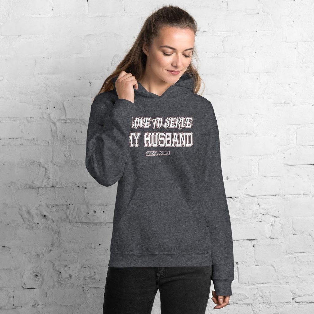 I Love To Serve My Husband Tradwife Hoodie product image 3