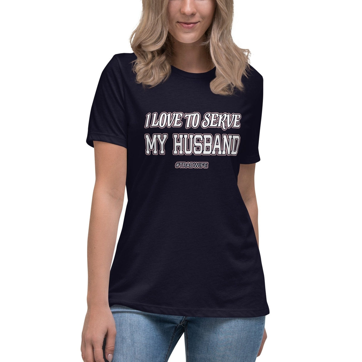 I Love To Serve My Husband Women's Shirt product image 3