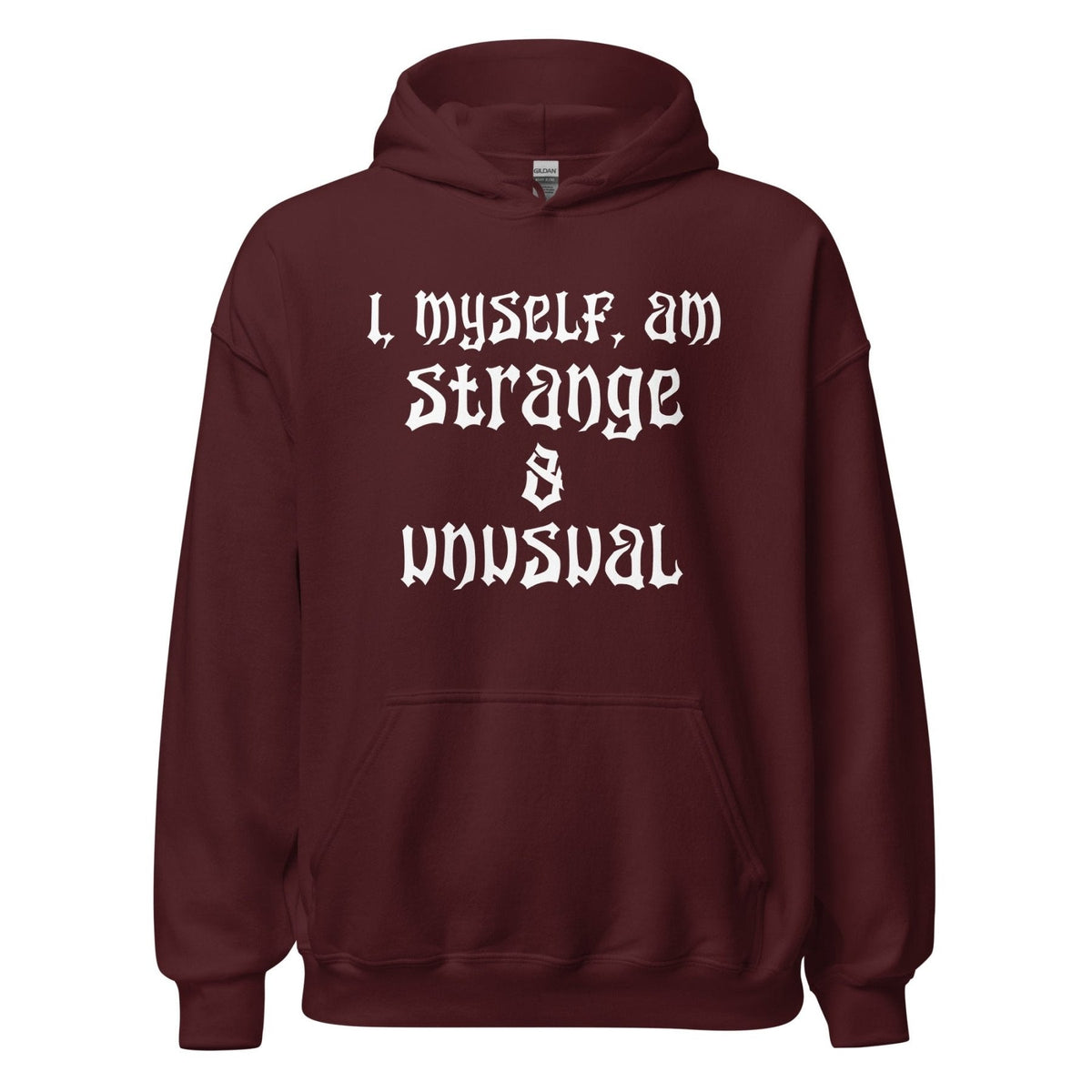 I Myself Am Strange and Unusual Hoodie product image 5