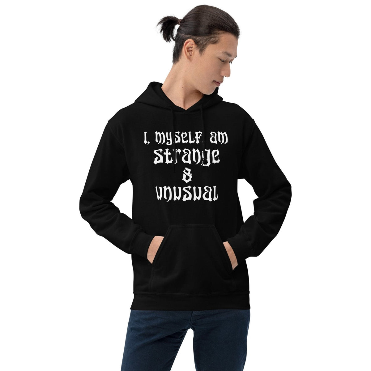 I Myself Am Strange and Unusual Hoodie product image 3