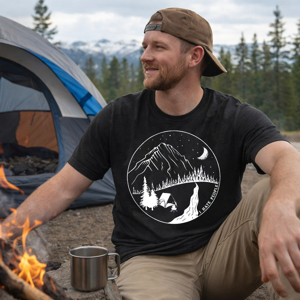 I Hate People Men's T Shirt product image 4