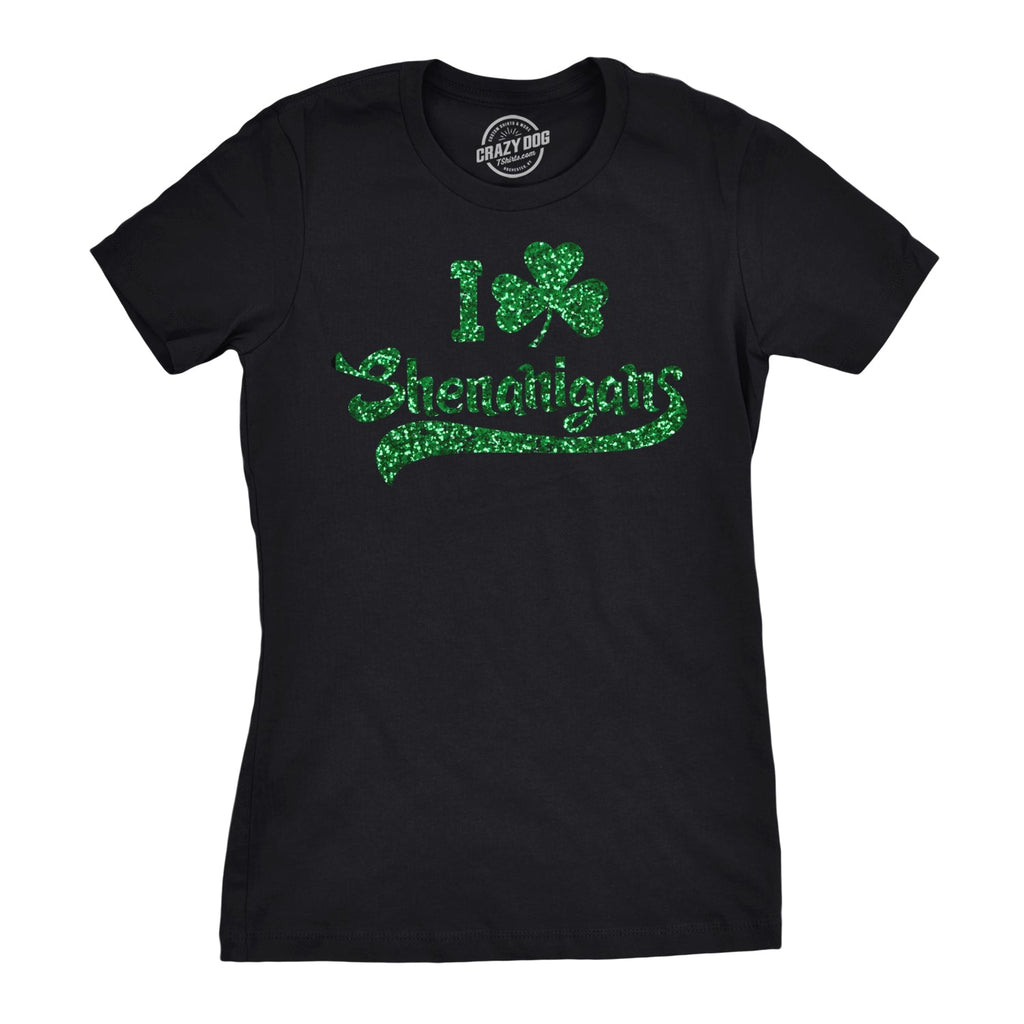 I Clover Shenanigans Glitter Women's T Shirt product image 1