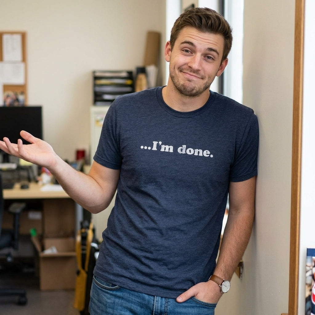 …I'm Done Men's T Shirt product image 2