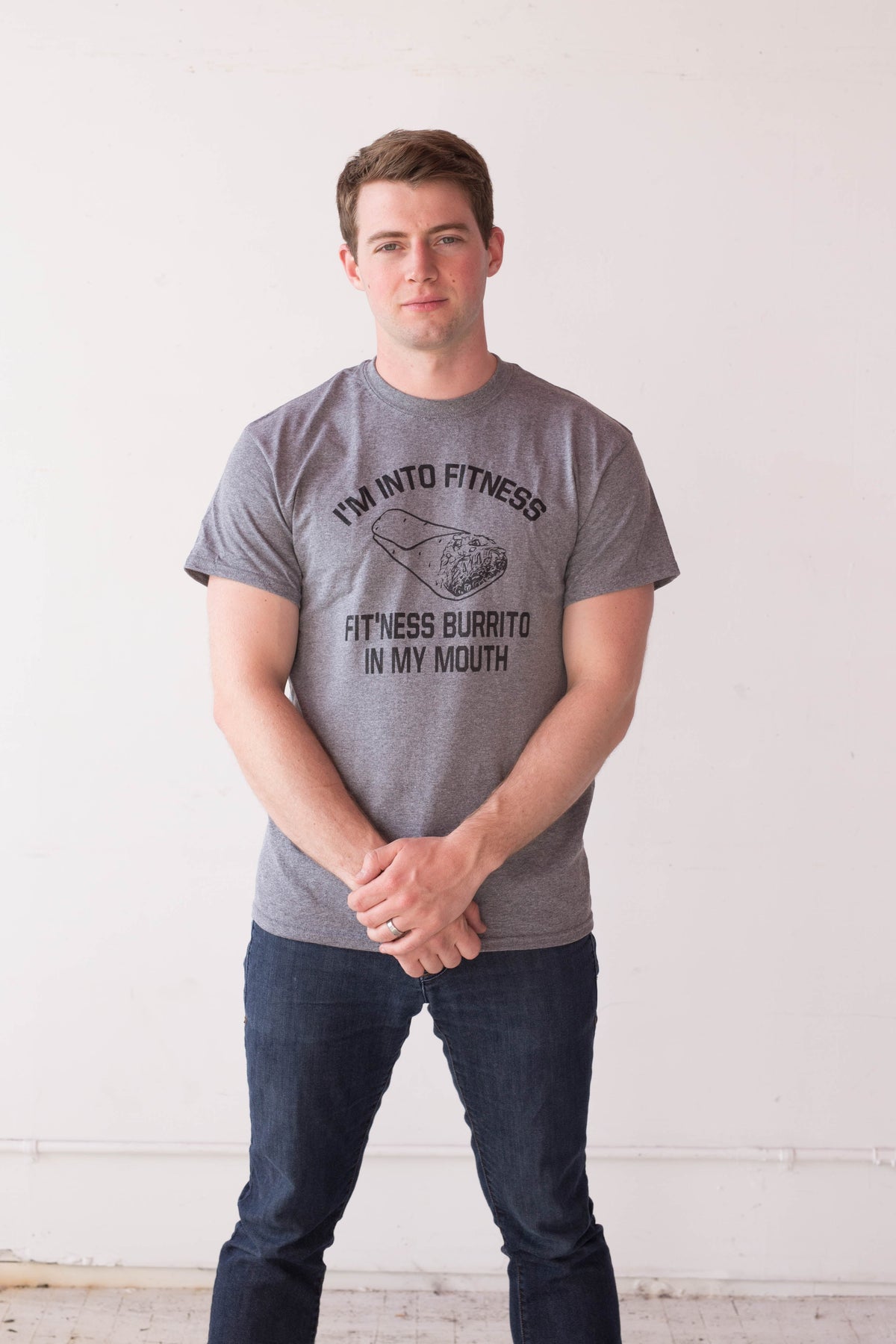 Fitness Burrito Men's T Shirt product image 11