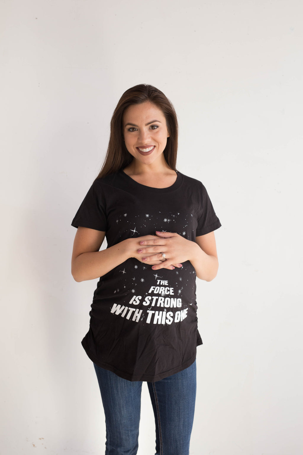 The Force Is Strong With This One Maternity T Shirt product image 5