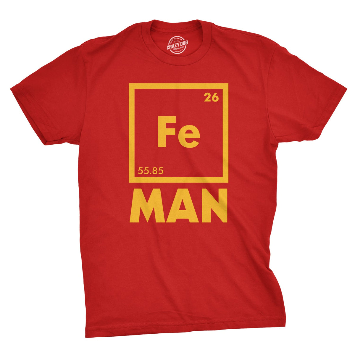 Chemical Element For Iron Man Men's T Shirt product image 6