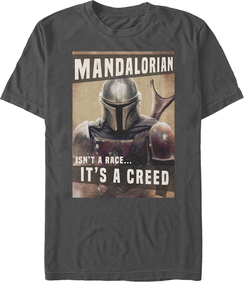 It's A Creed The Mandalorian Star Wars T-Shirt product image 1