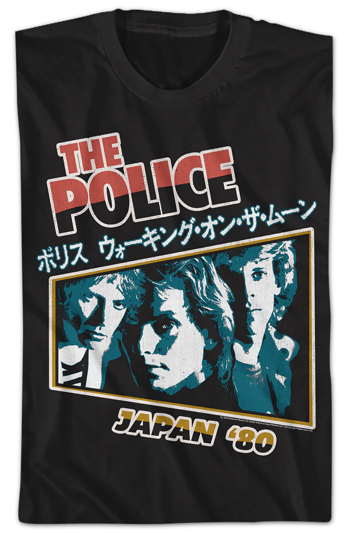 Japan '80 The Police T-Shirt product image 2