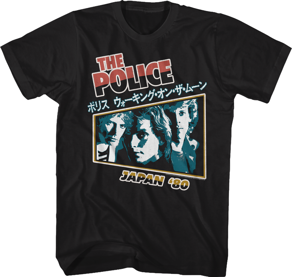 Japan '80 The Police T-Shirt product image 1