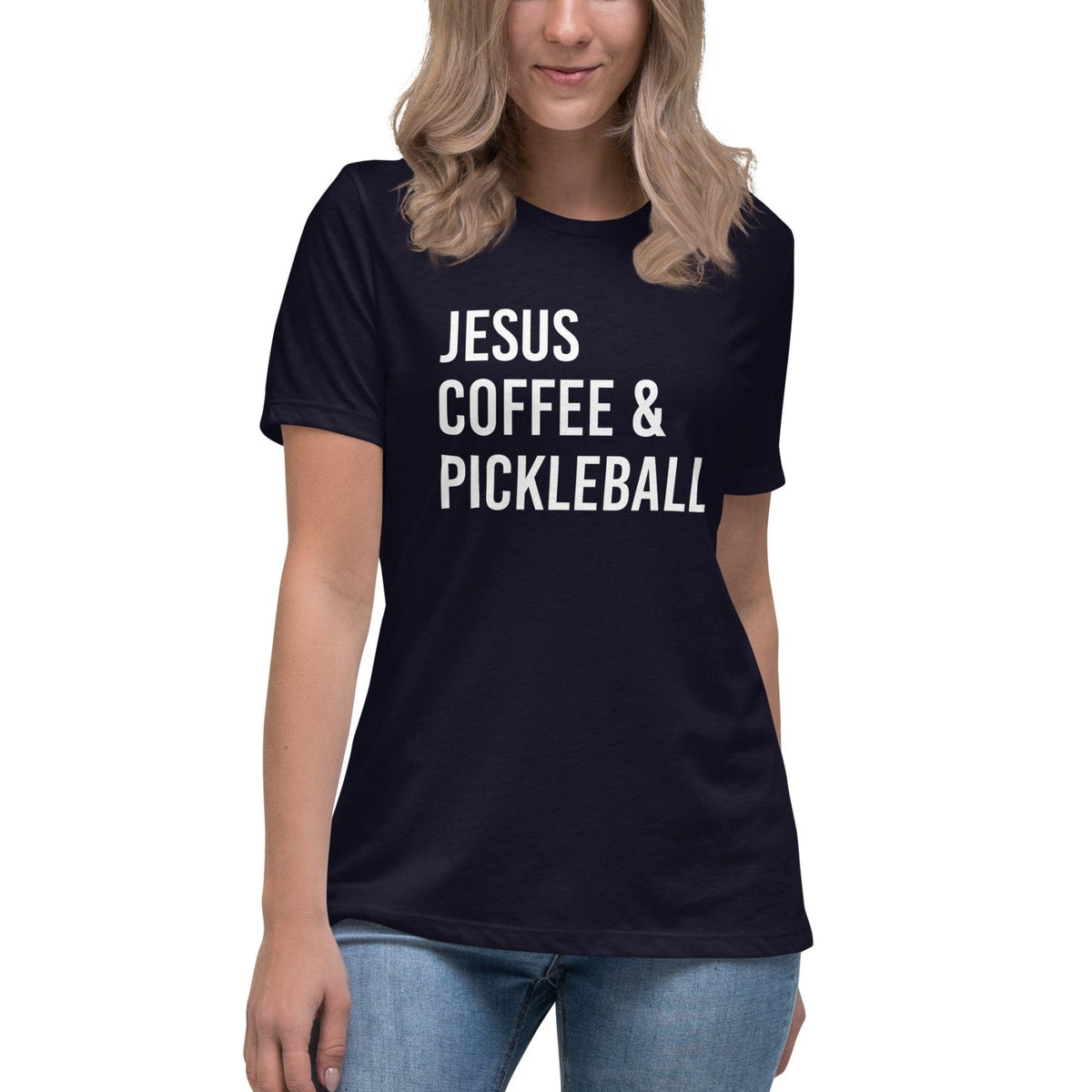 Jesus Coffee And Pickleball Women's Shirt product image 3