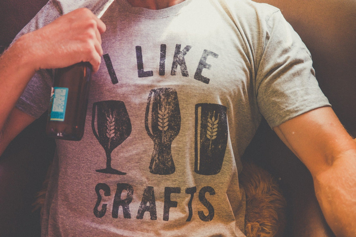 I Like Crafts Men's T Shirt product image 4